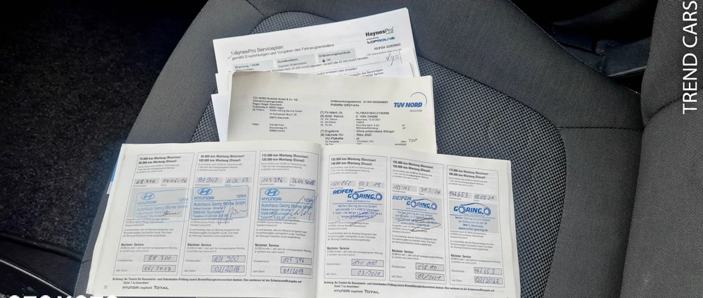 Hyundai i20 cena 19990 przebieg: 154000, rok produkcji 2012 z Wałbrzych małe 407